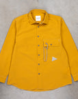 And Wander Dry Breathable LS Shirt Yellow