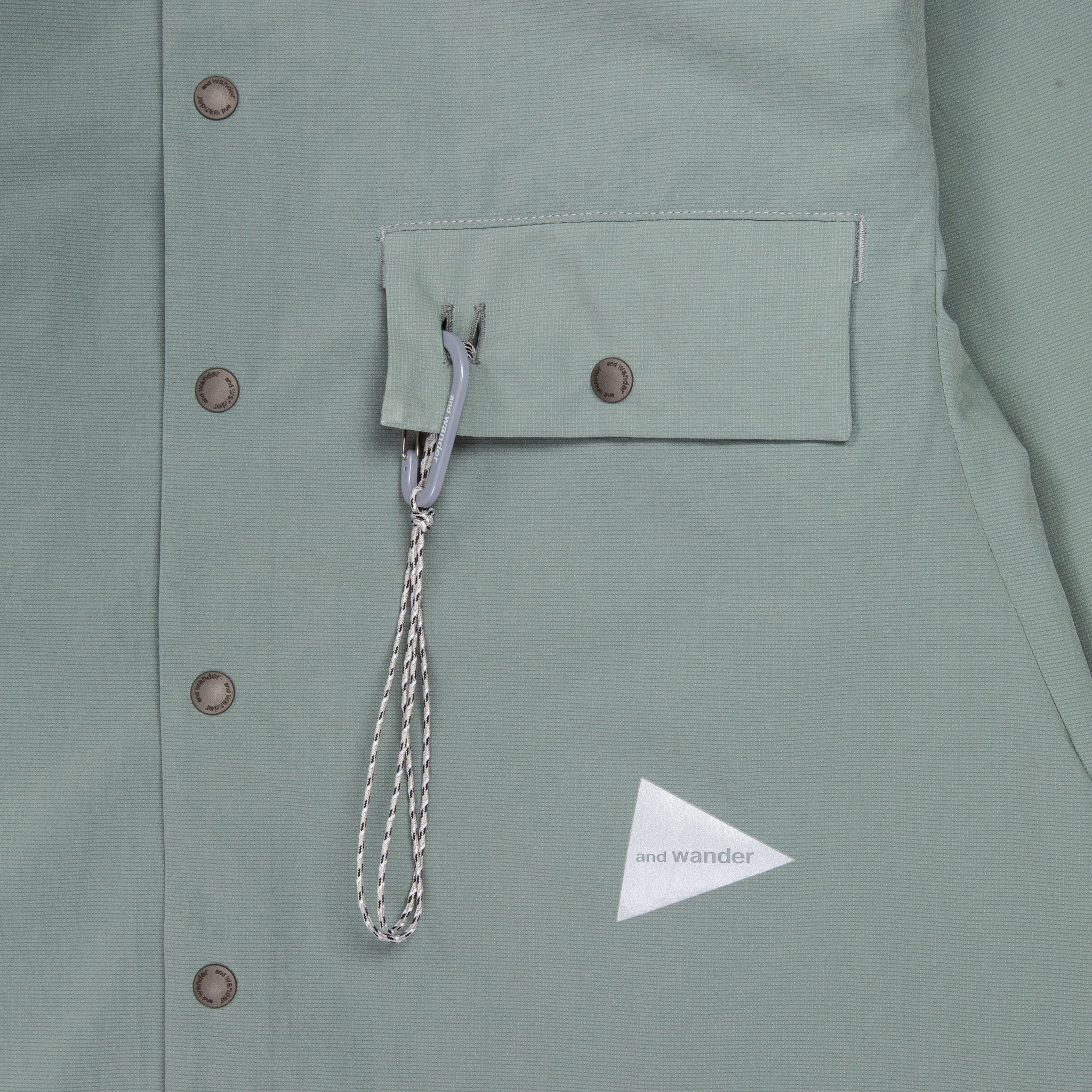 And Wander Dry Breathable LS Shirt Blue Grey – Frans Boone Store