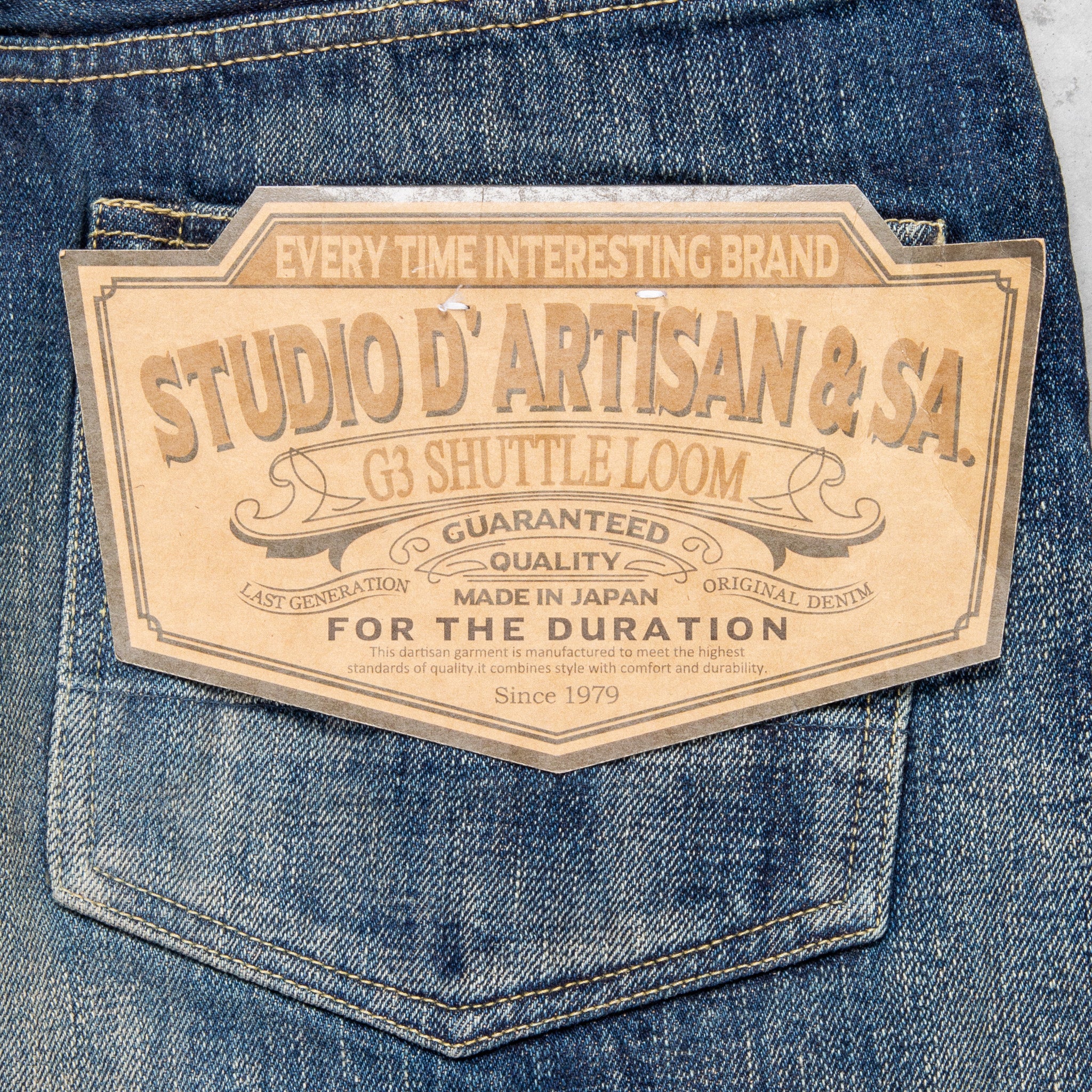 Studio D&#39;artisan D1871U G-3 Great War Jeans