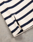 And Wander Stripe Pocket H/S Off White