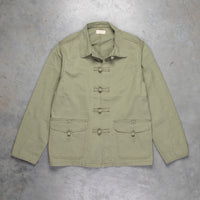 Maru Sankaku Peke 〇 △ × 4019 Kung-Fu Jacket Army Green