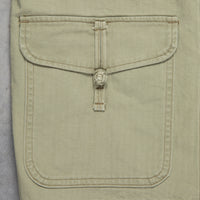 Maru Sankaku Peke 〇 △ × 4019 Kung-Fu Jacket Army Green