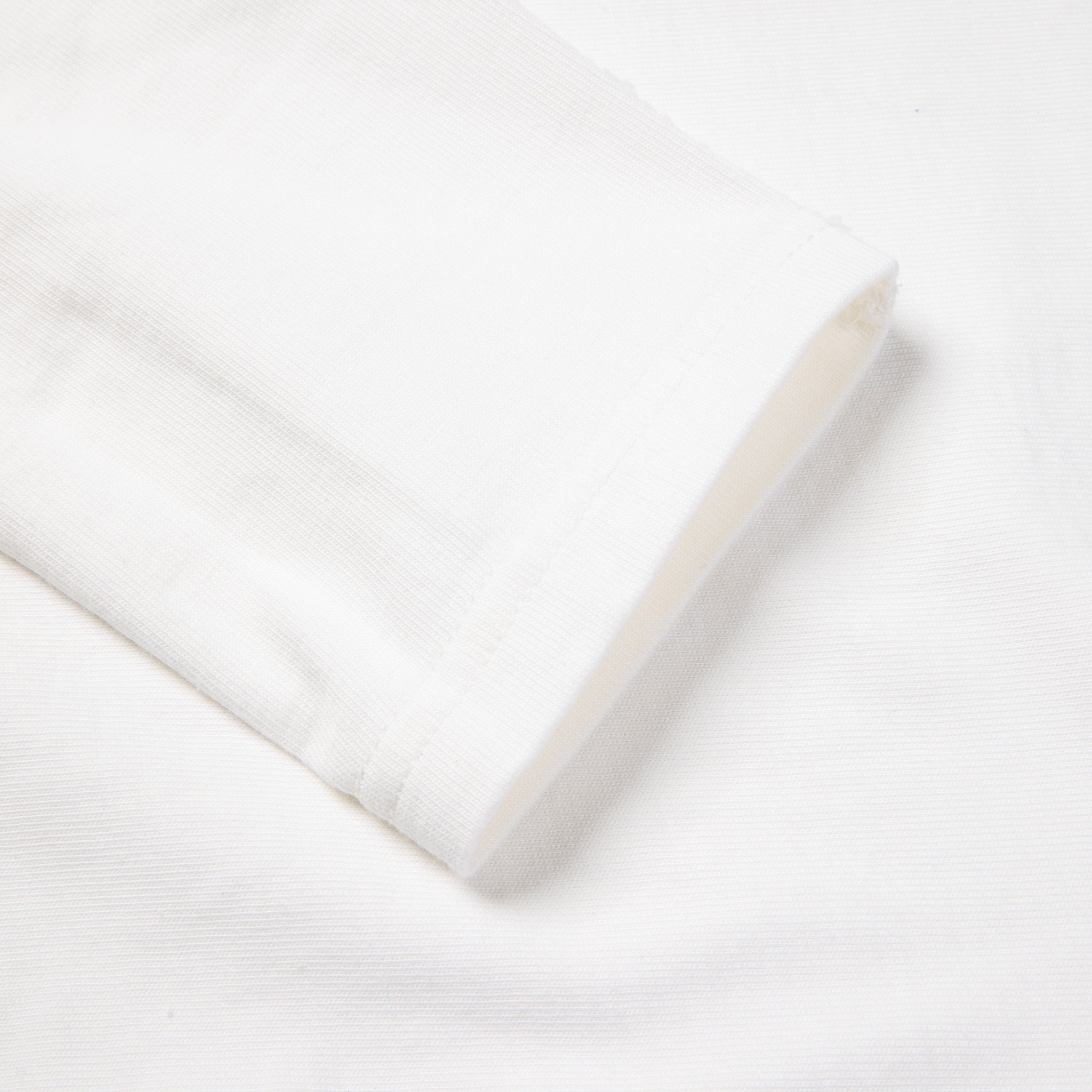 Studio D'Artisan 9938 Suvin Gold Loopwheel LS Tee White