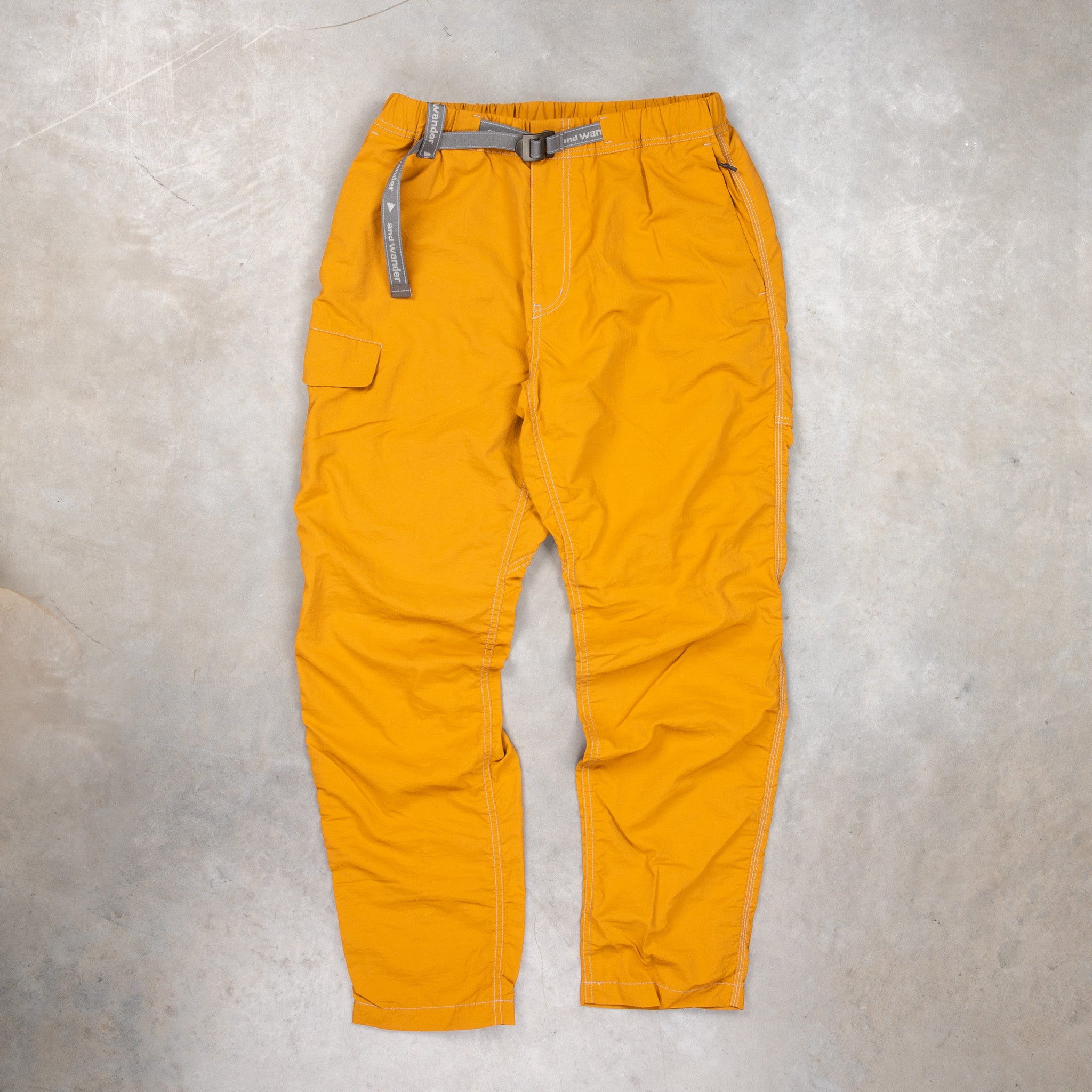 And Wander Ny Taffeta Hiker Pants Yellow