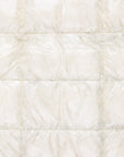 And Wander Diamond Stitch Down Vest Off White