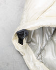 And Wander Diamond Stitch Down Vest Off White