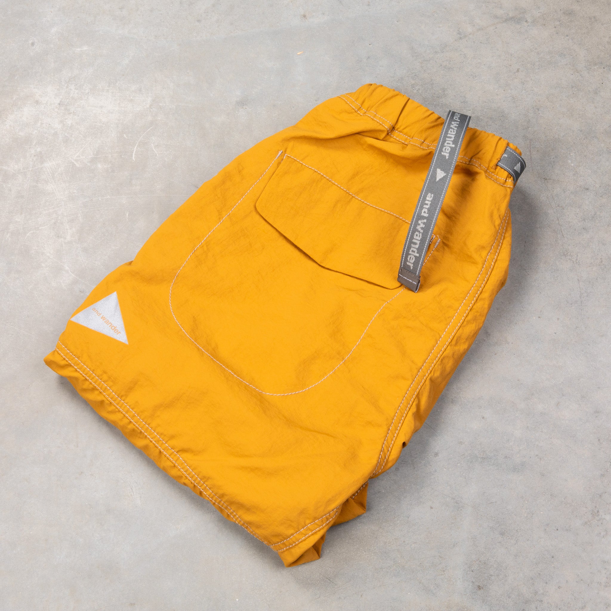 And Wander Ny Taffeta Hiker Pants Yellow