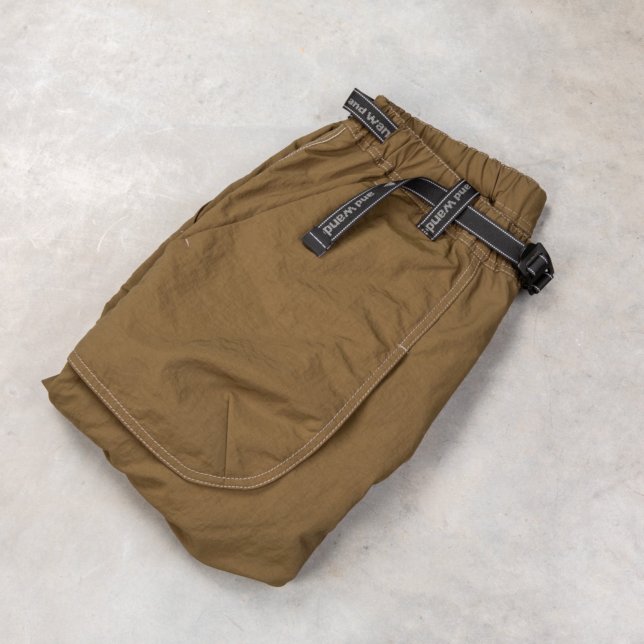 and wander 2way パンツ And Wander NY Taffeta 2-Way Pants D.Khaki – Frans Boone Store