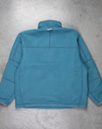 And Wander Wool Fleece Pullover Blue Gray