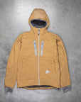 And Wander Alpha Air Jacket Beige