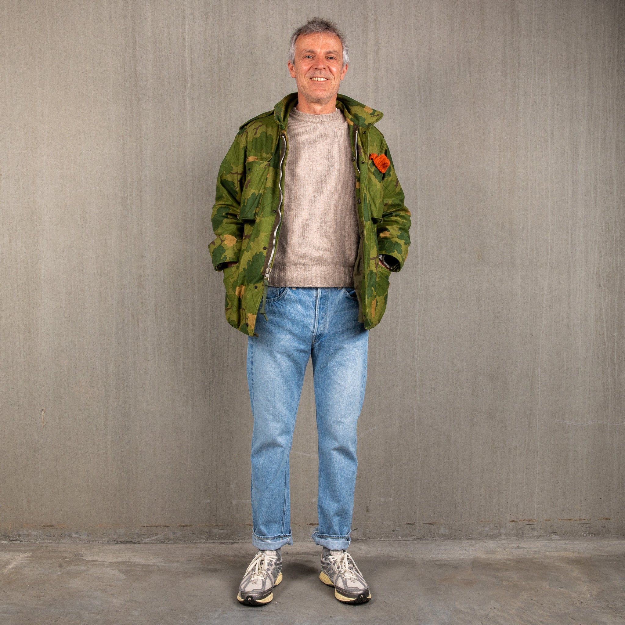 The Real McCoy s M 65 Field Jacket Mitchell Pattern
