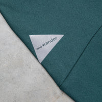 And Wander Light Fleece Pants Green