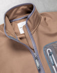 And Wander Light Fleece Jacket Beige