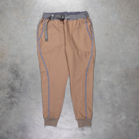 And Wander Light Fleece Pants Beige