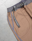 And Wander Light Fleece Pants Beige