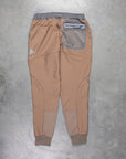 And Wander Light Fleece Pants Beige