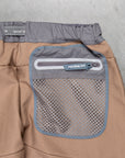 And Wander Light Fleece Pants Beige