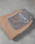 And Wander Light Fleece Pants Beige