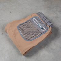 And Wander Light Fleece Pants Beige