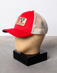 RRL Foam Trucker Cap Red