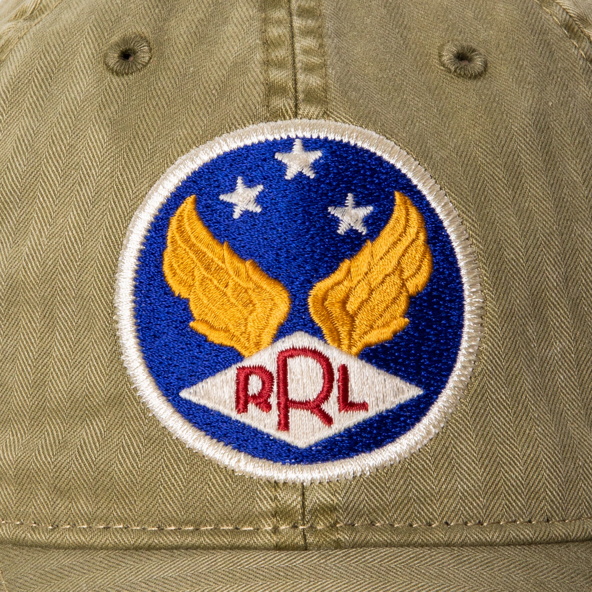 RRL Ball Cap Hat Brewster Green