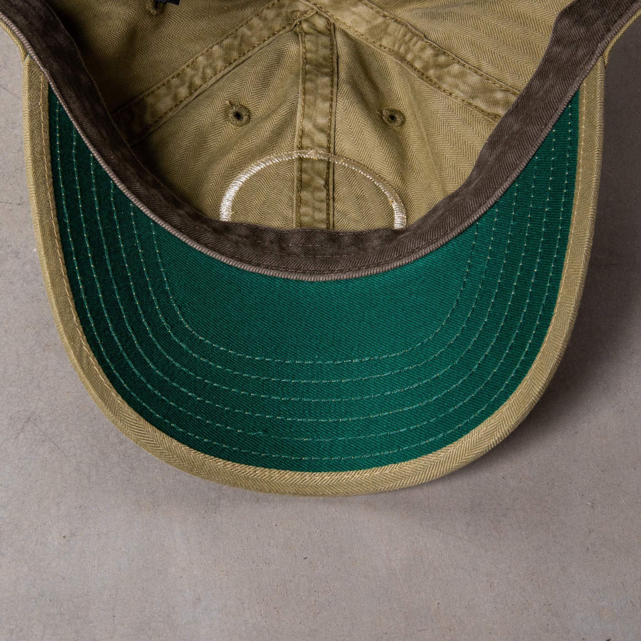 RRL Ball Cap Hat Brewster Green