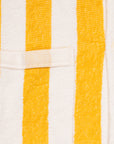 The Real McCoy's Cotton Pile Beach Shirt Yellow Stripe
