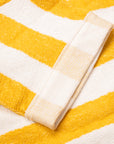 The Real McCoy's Cotton Pile Beach Shirt Yellow Stripe