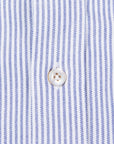 Finamore x Frans Boone Ivy Shirt Oxford Stripe Dark Blue