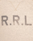 RRL Logo Fleece Sweatshirt Oatmeal Heather