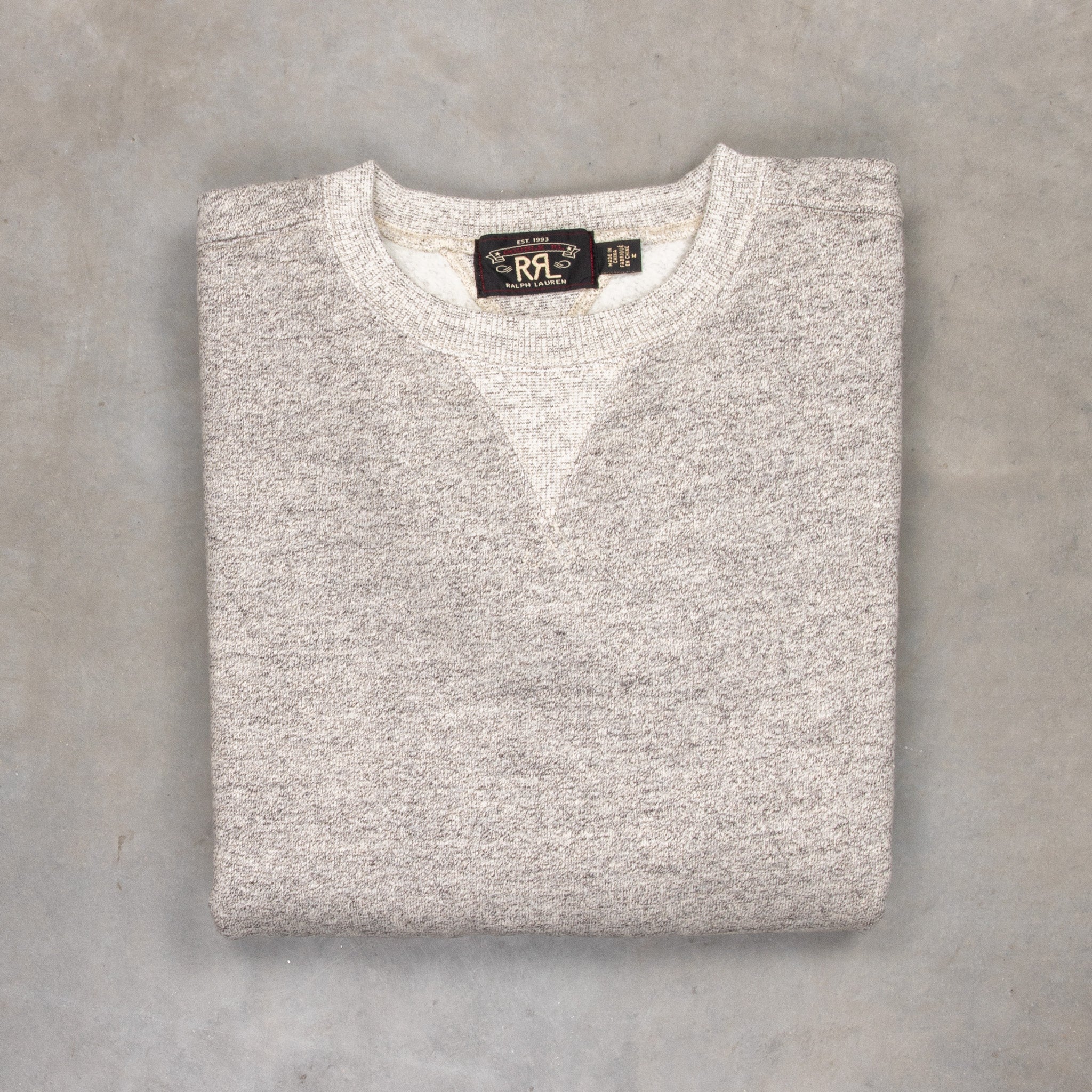 RRL Fleece Sweatshirt Athletic Grey
