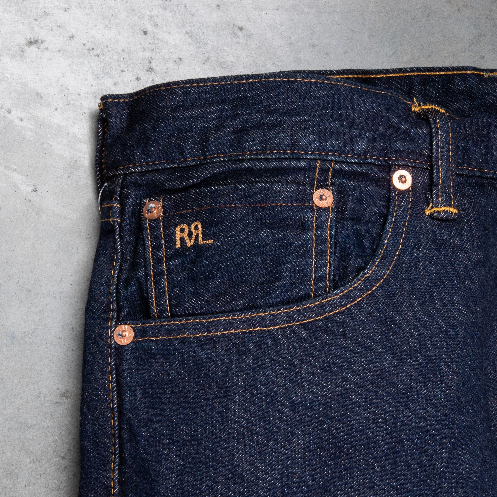 RRL Low Straight Once Washed – Frans Boone Store