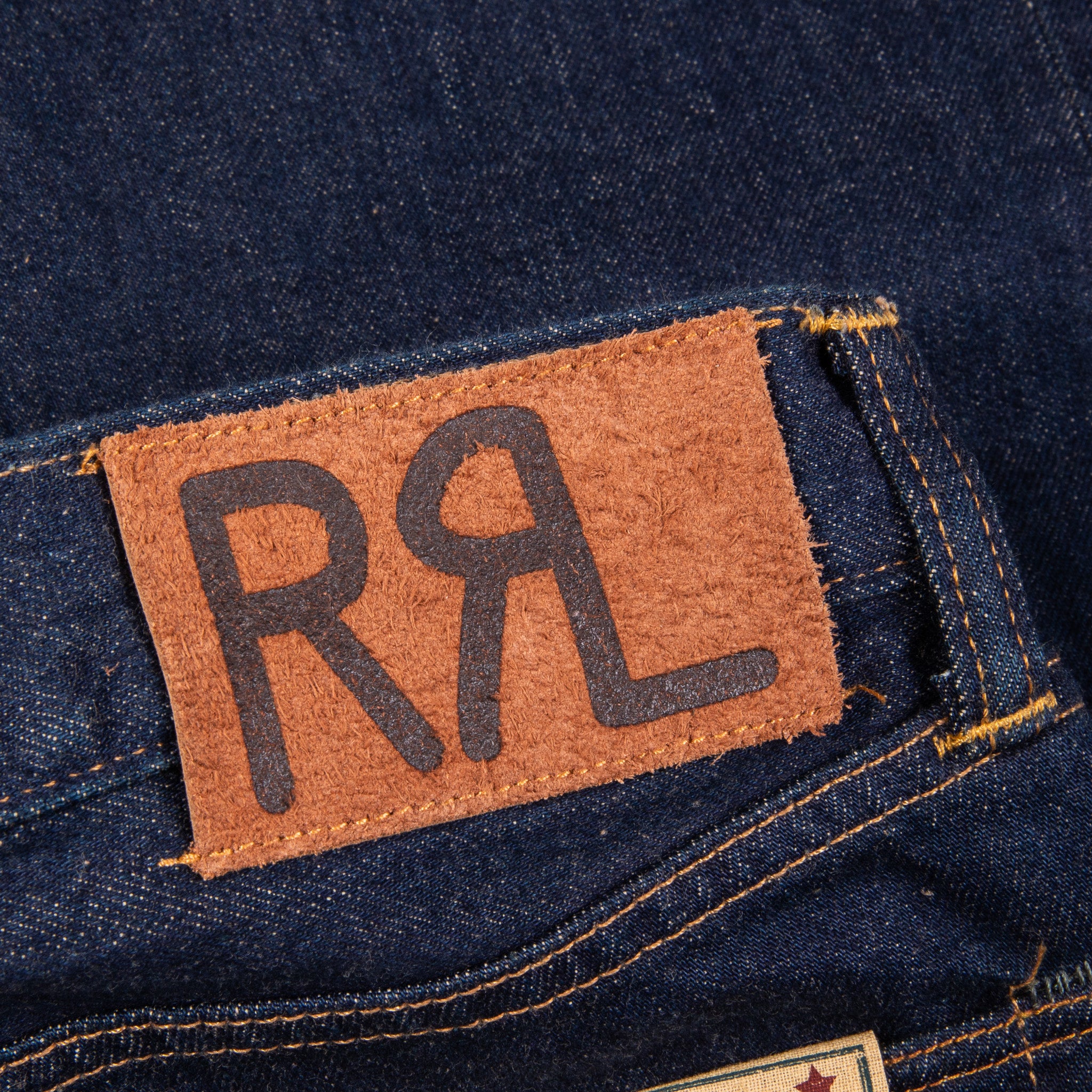 RRL Low Straight Once Washed
