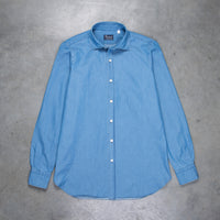 Finamore x Frans Boone Ivy Shirt Washed Light Denim