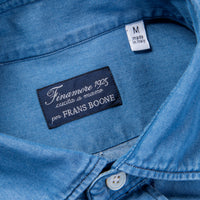 Finamore x Frans Boone Ivy Shirt Washed Light Denim