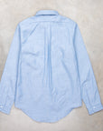 Far East Manufacturing Chambray Button-down Shirt Aqua