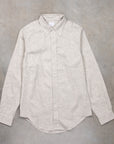 Far East Manufacturing Chambray Button-down Shirt Heather Grey