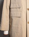 Cohérence Corb II Coat Gabardine Beige