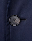 Cohérence Corb II Coat Gabardine Dark Blue