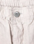 Remi Relief Linen Shorts Gray