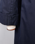 Cohérence Corb II Coat Gabardine Dark Blue