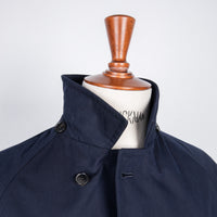 Cohérence Corb II Coat Gabardine Dark Blue