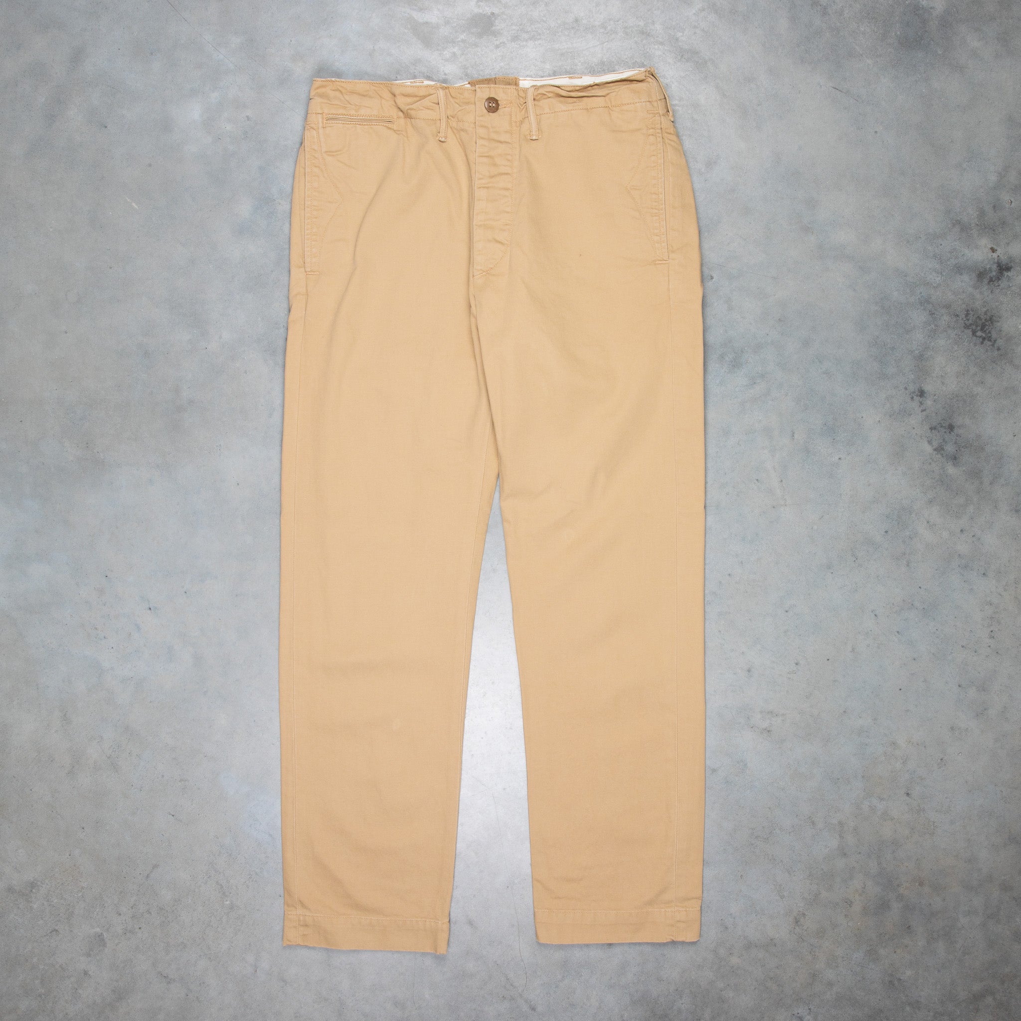 Reserve Collection Tailored Fit Flat Front Chino Pants CLEARANCE - All  Clearance