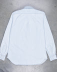 Finamore x Frans Boone Ivy Shirt Bleached Light Denim