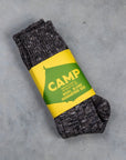 The Real McCoy's Outdoor 'Camp' Socks Wool Charcoal