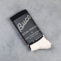 Buco Striped Action Socks White/Black