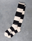 Buco Striped Action Socks White/Black