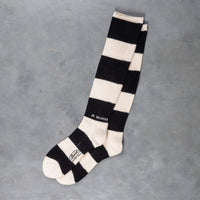 Buco Striped Action Socks White/Black