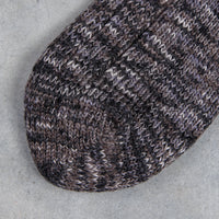 The Real McCoy's Outdoor 'Camp' Socks Wool Charcoal