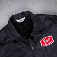 Buco Acrylic Lined Coach Jacket / Engineer Black